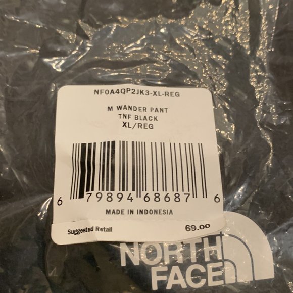 The North Face Men’s Wander Pants Black - Picture 4 of 5